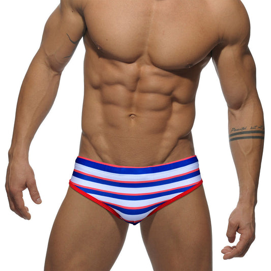 Men's Low Waist Fitted Swim Briefs