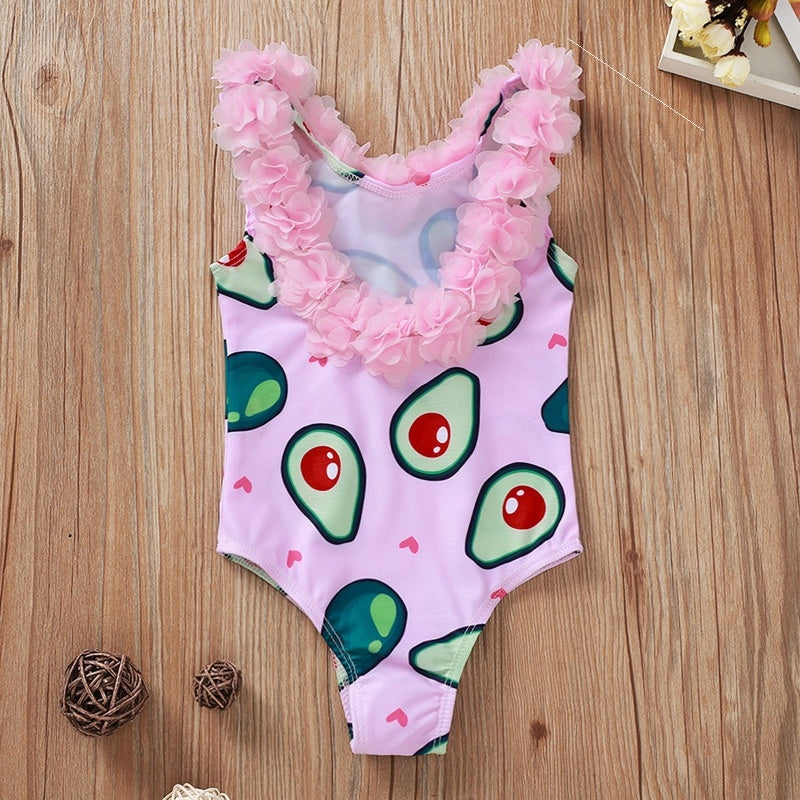 Avocado pink swimsuit