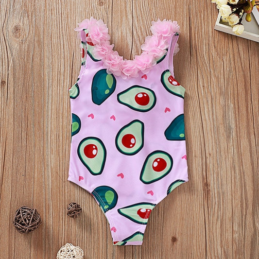 Avocado pink swimsuit