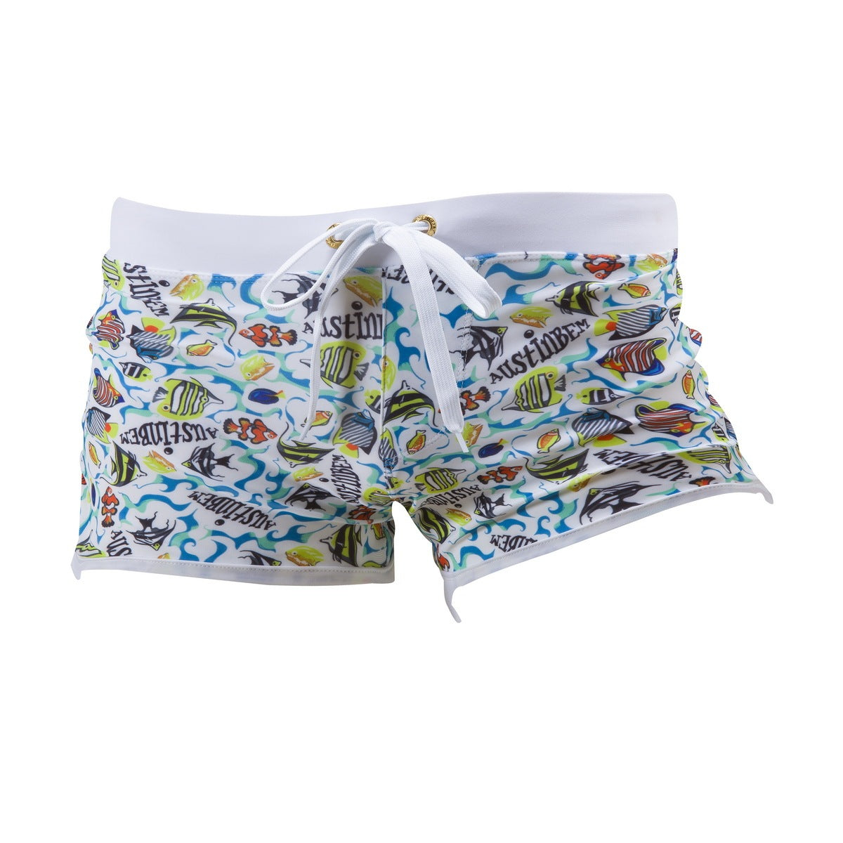 AustinBem Cross-border Beach Swimsuit Pocket Swim Trunks