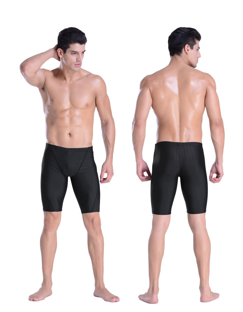 Men's Boxer Tethered Swim Shorts Waterproof Quick Dry