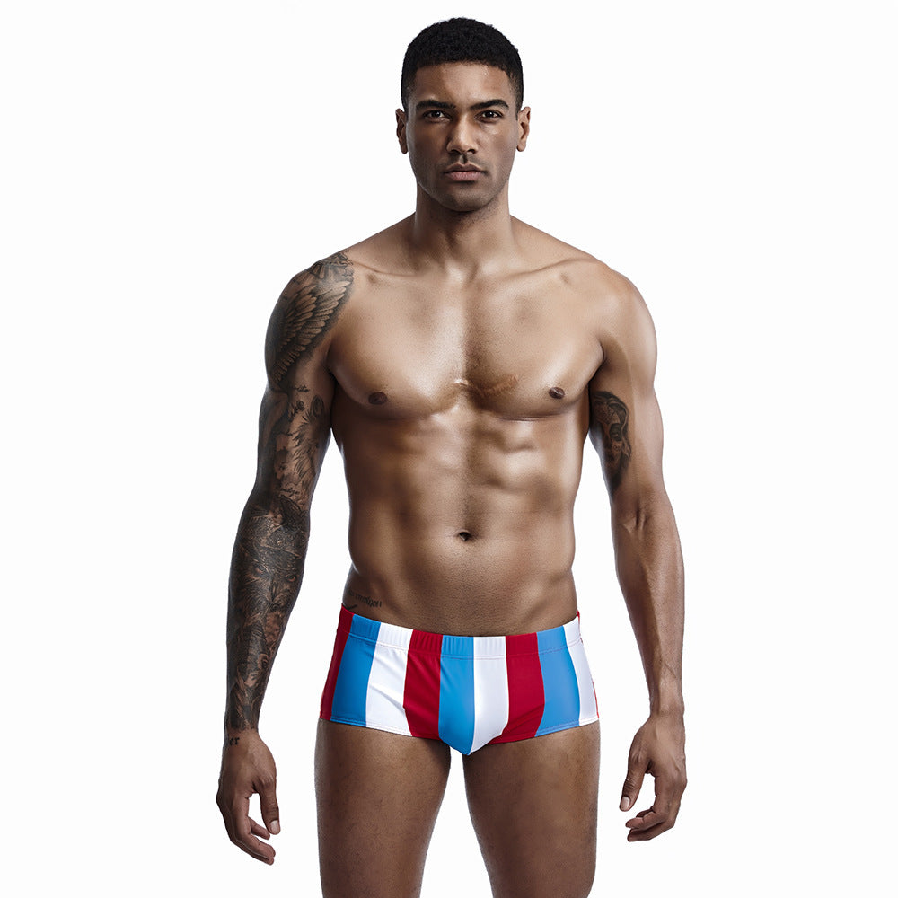 Men's Swimming Trunks Boxer Swimming Trunks Holiday Beach Swim Trunks