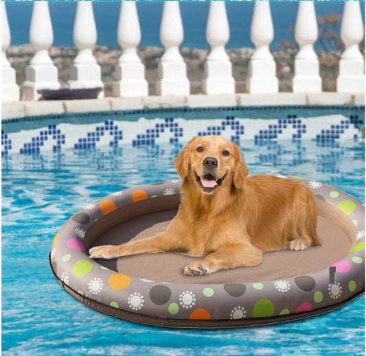 Dog Swimming Pool Inflatable Pool Hammock Pets Pool Floating Bed Summer