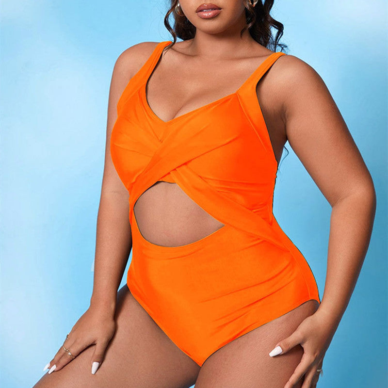 Swimsuit Women's Conservative High Waist Tight One-piece