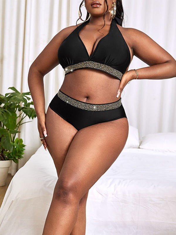 Plus Size Swimsuit Sparkle Bikini