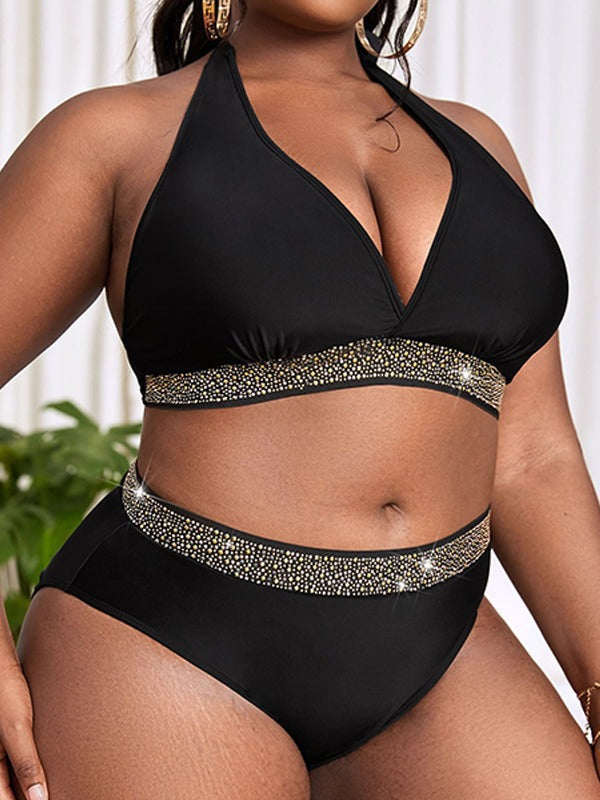 Plus Size Swimsuit Sparkle Bikini