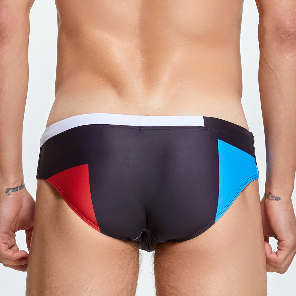 Seaside Swimming Trunks Men Swim Briefs