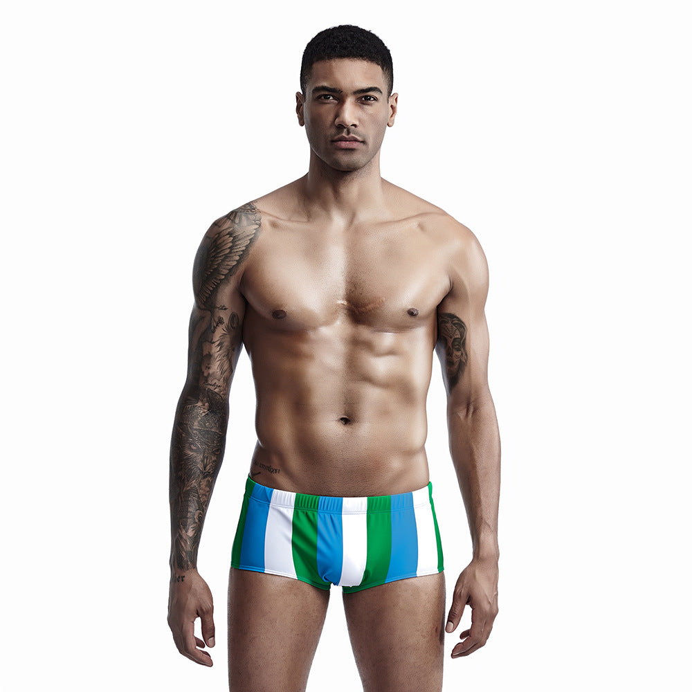 Men's Swimming Trunks Boxer Swimming Trunks Holiday Beach Swim Trunks