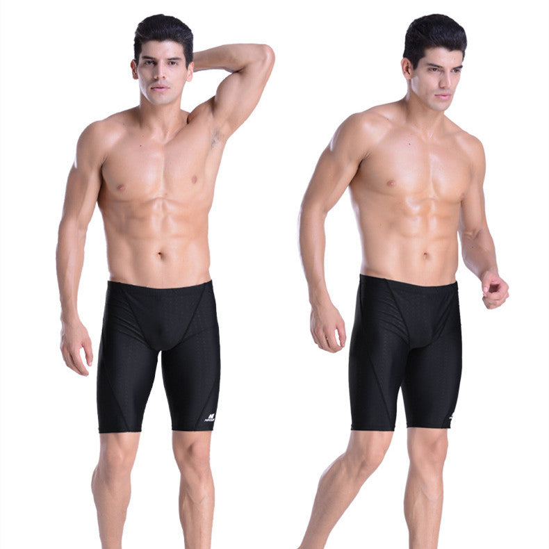 Men's Boxer Tethered Swim Shorts Waterproof Quick Dry